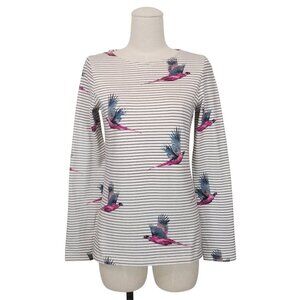 Joules Harbour Cotton Tee Pheasants Sz 4